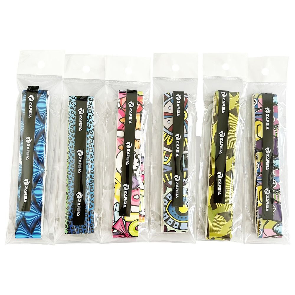 Self-adhesive Tennis Racquet Overgrips, Multi-color Badminton Racket Sweatband, Sports Paddle Supplies