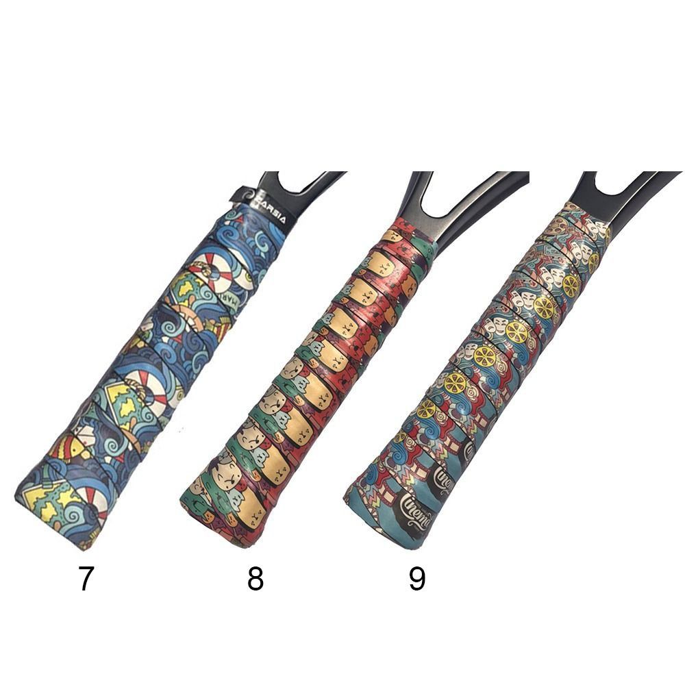 Self-adhesive Tennis Racquet Overgrips, Multi-color Badminton Racket Sweatband, Sports Paddle Supplies