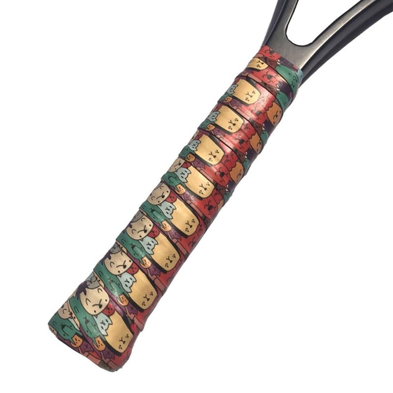 Self-adhesive Tennis Racquet Overgrips, Multi-color Badminton Racket Sweatband, Sports Paddle Supplies