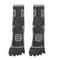 Warm Finger Socks, Comfortable CottonPolyester Toe Sport Short Socks, Sweat Absorbing Running Socks