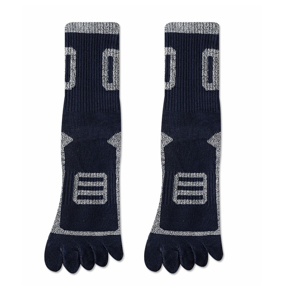 Warm Finger Socks, Comfortable CottonPolyester Toe Sport Short Socks, Sweat Absorbing Running Socks