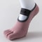 Lightweight Pilates Fitness Socks, Breathable Non-Slip Yoga Socks, Anti Slip Five Finger Socks