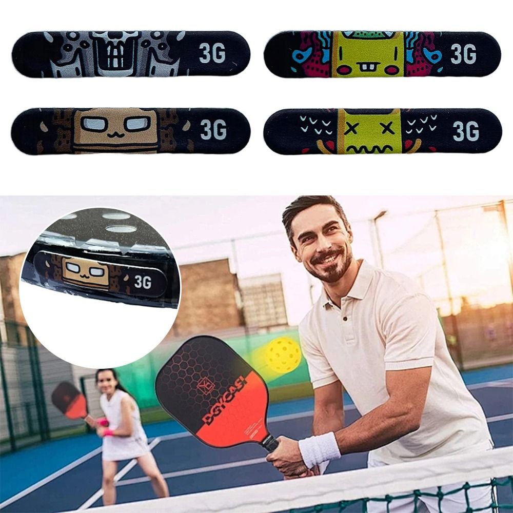 Adjustable Weight Balancing Sticker for Tennis Racket, Self-Adhesive Weight Tape, Cartoon Design