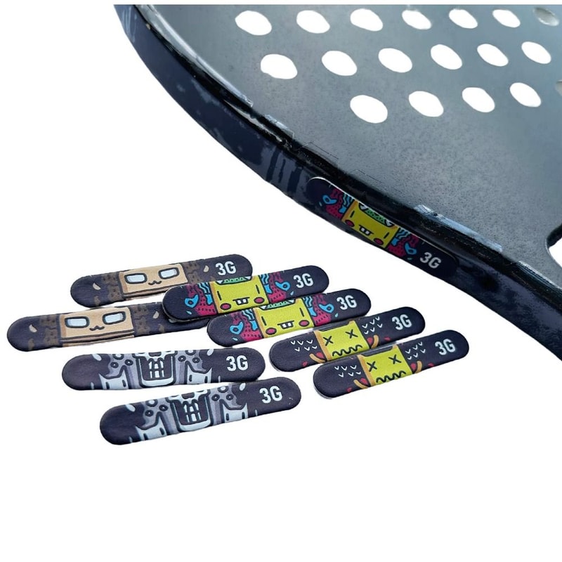 Adjustable Weight Balancing Sticker for Tennis Racket, Self-Adhesive Weight Tape, Cartoon Design