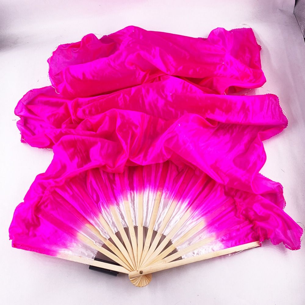 Silk Belly Dancing Fans, Performance Props for Dancer Practice, Elegant Dance Accessories