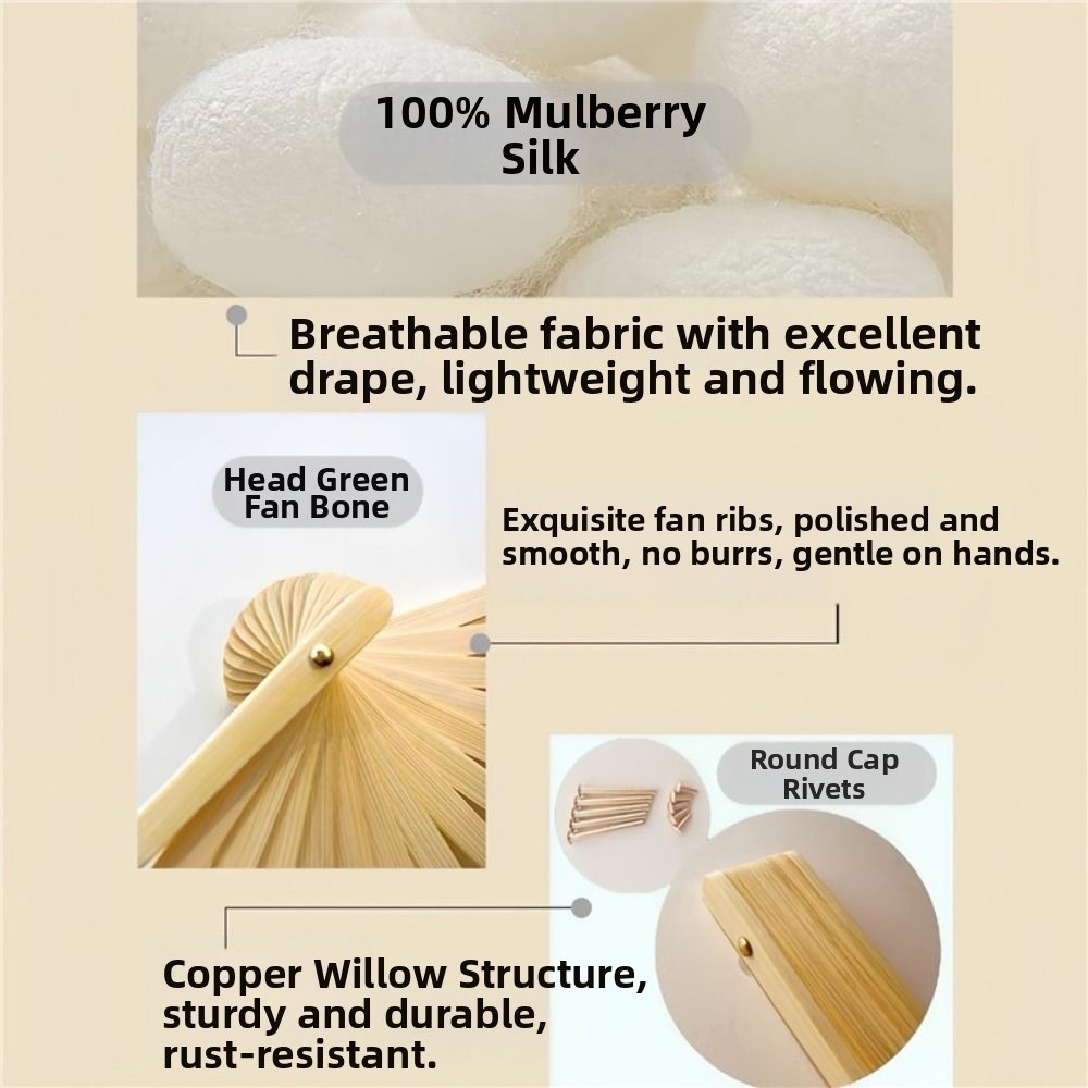 Dance Accessories, Multicolors Rayon Silk Fans for Dancer Practice