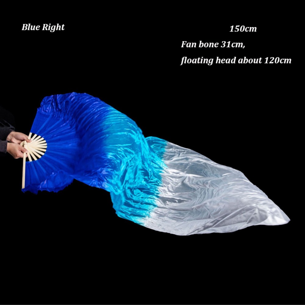 Dance Accessories, Multicolors Rayon Silk Fans for Dancer Practice