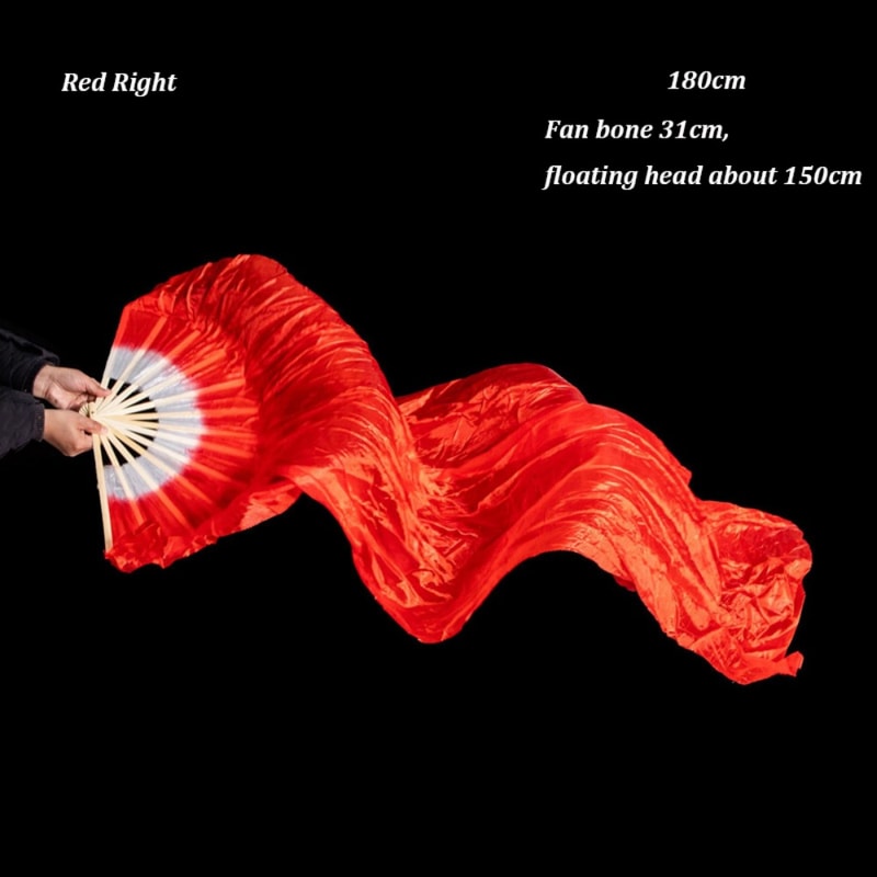 Dance Accessories, Multicolors Rayon Silk Fans for Dancer Practice