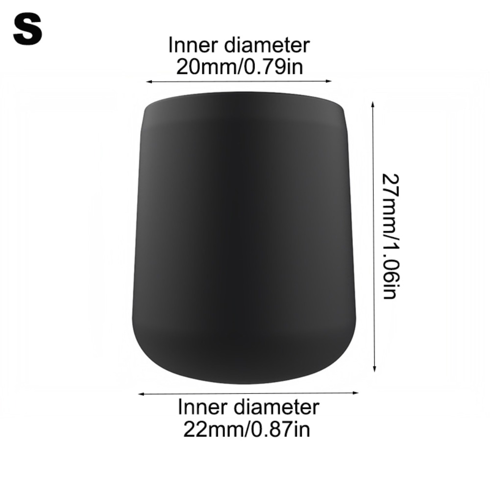 Strong Elasticity Fishing Rod End Cap, New Silicone Protector, Multiple Colors Tail Plug Case