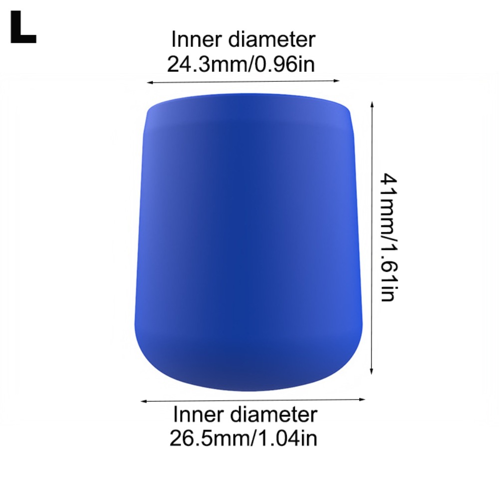 Strong Elasticity Fishing Rod End Cap, New Silicone Protector, Multiple Colors Tail Plug Case