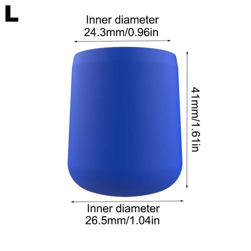 Strong Elasticity Fishing Rod End Cap, New Silicone Protector, Multiple Colors Tail Plug Case