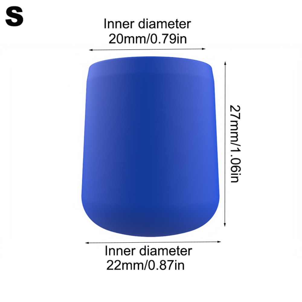 Strong Elasticity Fishing Rod End Cap, New Silicone Protector, Multiple Colors Tail Plug Case