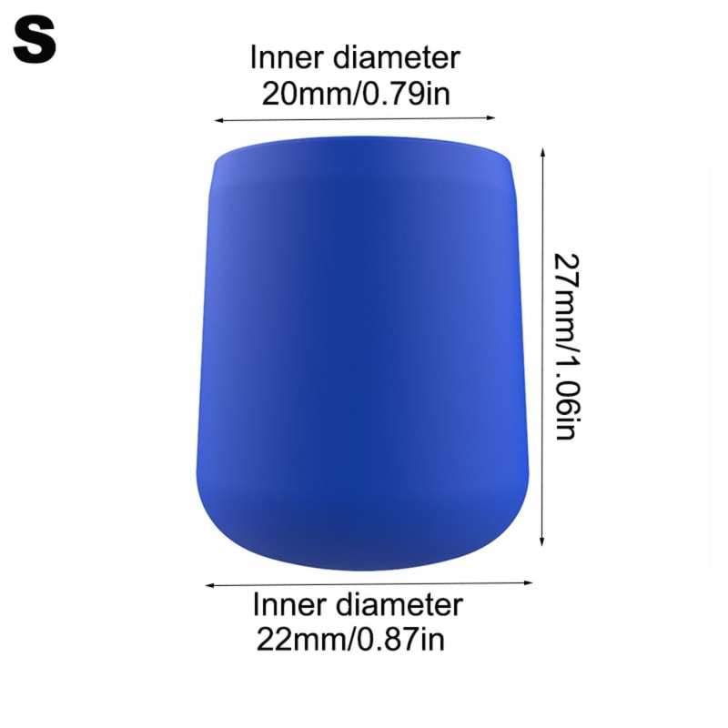 Strong Elasticity Fishing Rod End Cap, New Silicone Protector, Multiple Colors Tail Plug Case