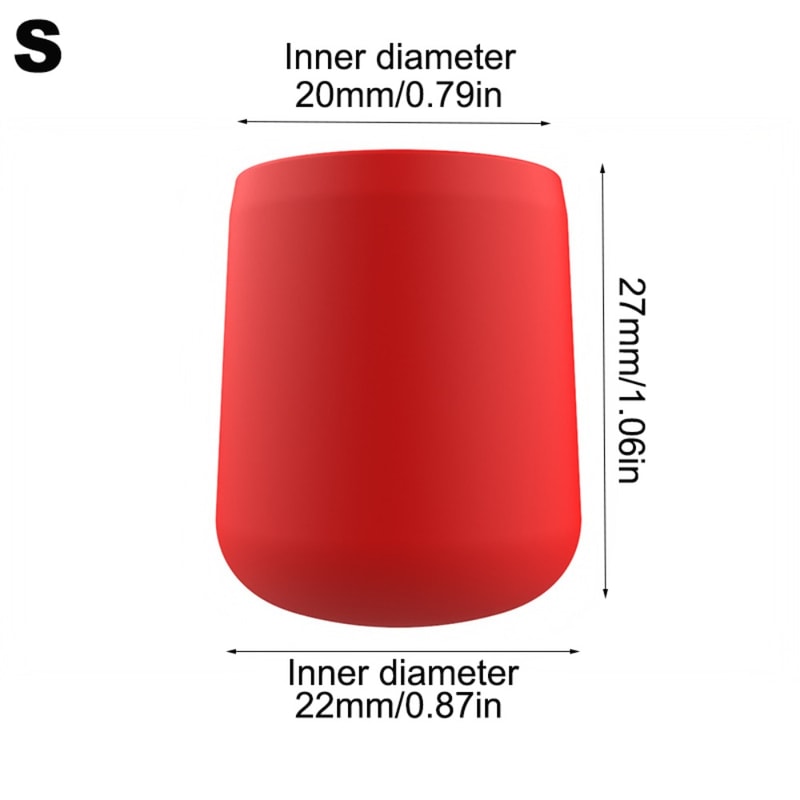 Strong Elasticity Fishing Rod End Cap, New Silicone Protector, Multiple Colors Tail Plug Case