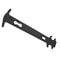 Lightweight Carbon Steel Bike Chain Wear Checker, Black Indicator Tool, Easy-to-Use Chain Wear Ruler