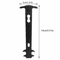 Lightweight Carbon Steel Bike Chain Wear Checker, Black Indicator Tool, Easy-to-Use Chain Wear Ruler