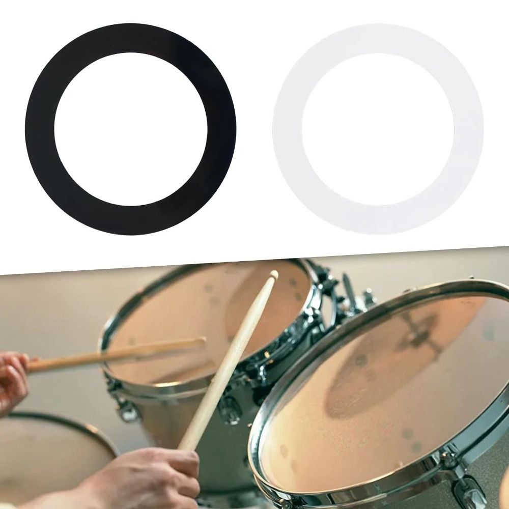 Practical Drum Accessories, Professional Bass Drum Port Hole Protector, Anti-Slip Drum Patch