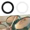 Practical Drum Accessories, Professional Bass Drum Port Hole Protector, Anti-Slip Drum Patch