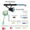 Fishing Rod Set with Reel Combo, Telescopic Soft Bait Fishing Tackle, Full Set with Bag, Portable Fishing Accessories