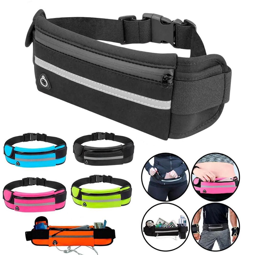 Waterproof Durable Running Waist Bag, Sports Fanny Pack for Gym, Cycling Belt Bag