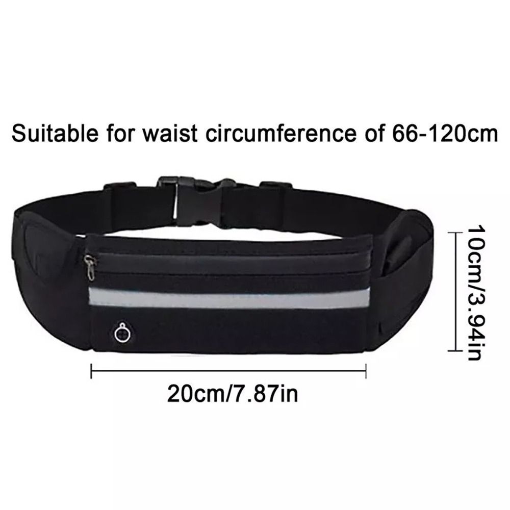 Waterproof Durable Running Waist Bag, Sports Fanny Pack for Gym, Cycling Belt Bag