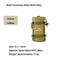 Outdoor Sports Hanging Bag, High Quality Multi Functional Water Bottle Bag, Colors Hiking Accessory Bag