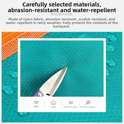 lightweight foldable packable backpack, waterproof nano design, handy outdoor daypack for men women