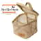 Large Capacity Barbecue Tableware Storage Bag, Grid Outdoor Cookware Bag, Breathable and Thickened with Handle