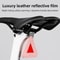 High Brightness Bicycle Reflective Pendant PVC Night Riding Triangle Warning Pad Multifunctional Mini Reflective Triangle Sign