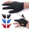 Elastic Snooker Gloves NonSlip Spandex Billiards Gloves Breathable Three Finger Open Gloves For Men 0