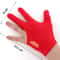 Elastic Snooker Gloves NonSlip Spandex Billiards Gloves Breathable Three Finger Open Gloves For Men 4