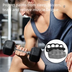 breathable comfort grip strengthener, anti-slip portable workout grips, no sweaty finger trainer for men & women