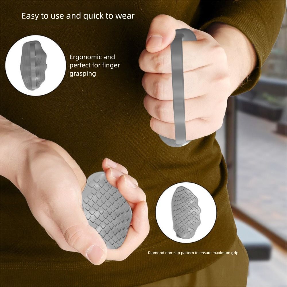 Breathable Comfort Grip Strengthener AntiSlip Portable Workout Grips No Sweaty Finger Trainer For M 1