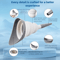 Foldable Design Female Device, Reusable She Pee Cup, Conch Shape Pee Funnel for Hiking