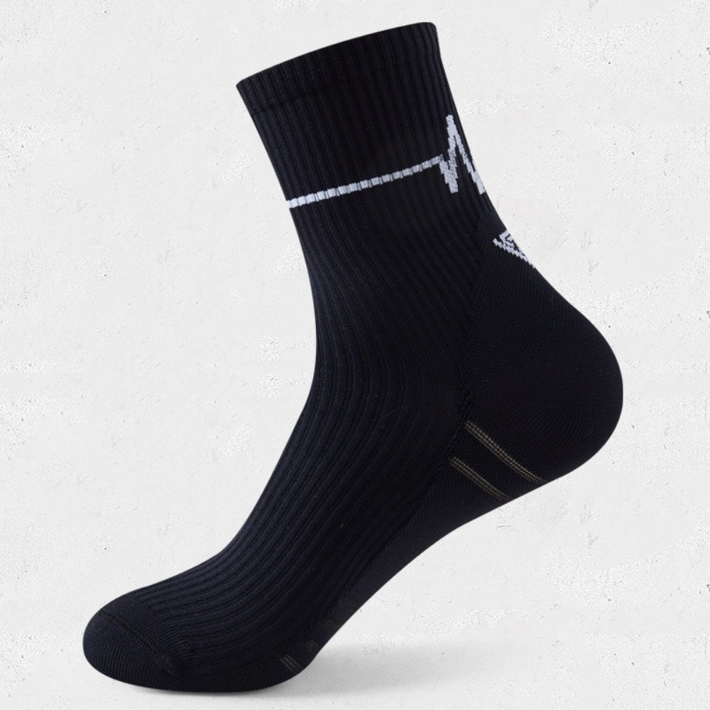 Breathable Striped Football Stocking, Moisture-Wicking Cycling Socks, New Professional Sports Socks for Adults