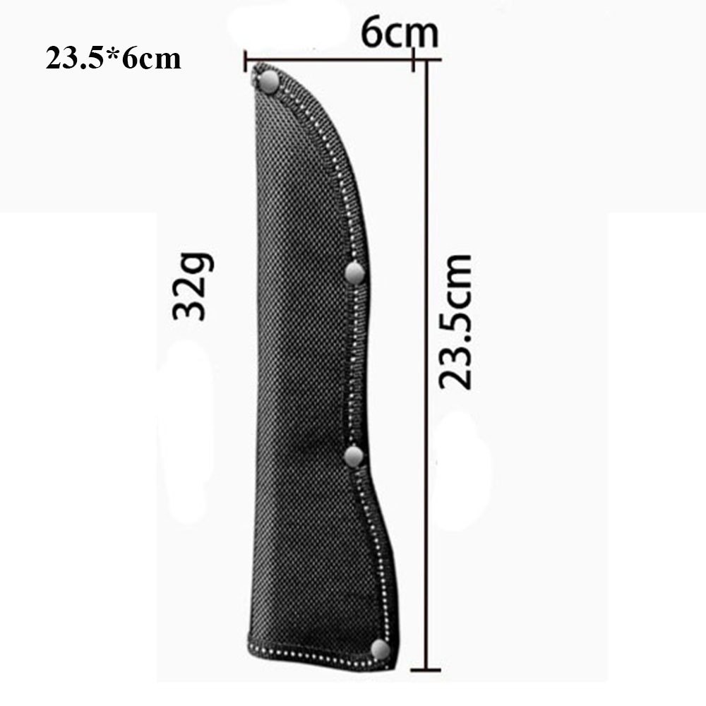 Pocket Leather Sheath, Waist Belt Buckle Knife Sheath, Protective Cover for Belt Knife, Outdoor Accessories
