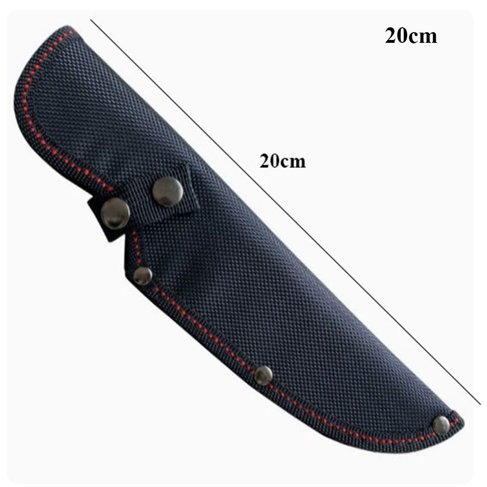 Pocket Leather Sheath, Waist Belt Buckle Knife Sheath, Protective Cover for Belt Knife, Outdoor Accessories