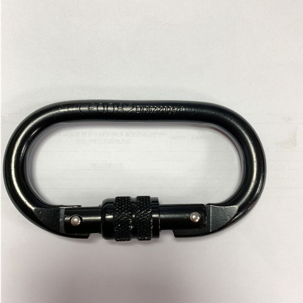 Alloy Steel Professional Safety Carabiner, Multicolors D Shape Key Hooks, Outdoor Ascend Tool