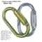 Alloy Steel Professional Safety Carabiner, Multicolors D Shape Key Hooks, Outdoor Ascend Tool