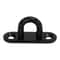 Thickened Stainless Steel Eye Plate Hook Oval Black Ceiling Hooks For Marine Use 3