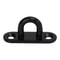 Thickened Stainless Steel Eye Plate Hook Oval Black Ceiling Hooks For Marine Use 3