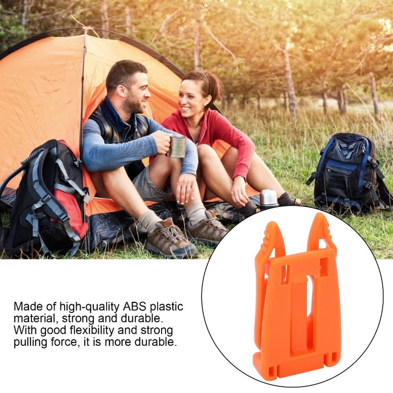 Adjustable Buckle Clip, Durable Removable Webbing Strap, MultiFunction Backpack Connecting Buckles, EDC Equipment