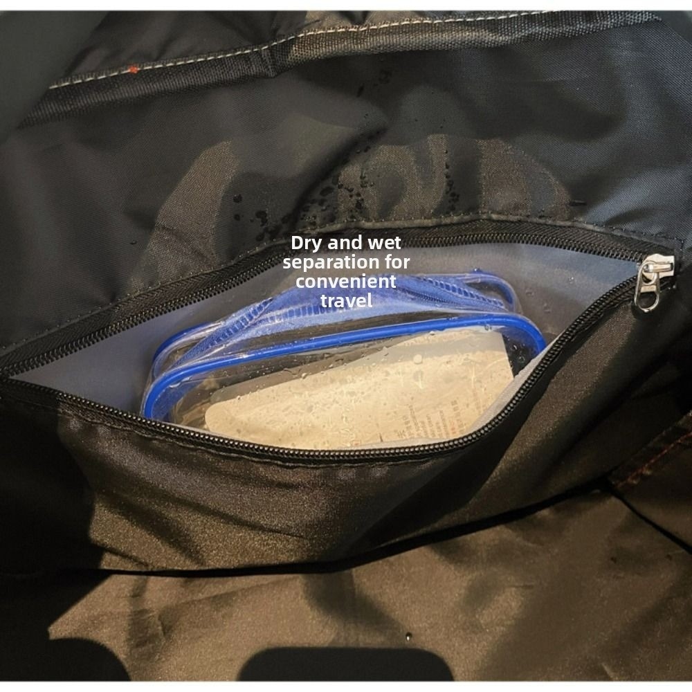 Travel Duffle Bag for Sports, Large Capacity Gym Bag with Shoes Compartment for Autumn Winter