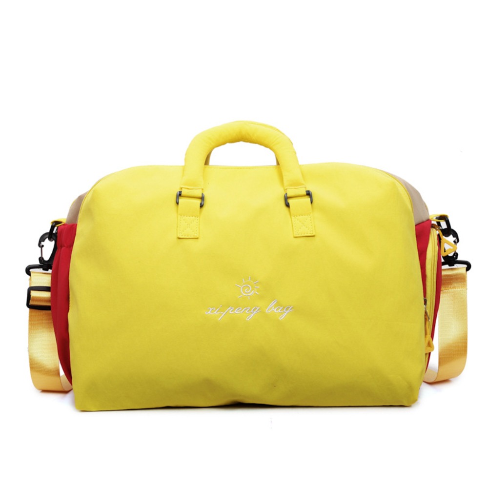 Travel Duffle Bag for Sports, Large Capacity Gym Bag with Shoes Compartment for Autumn Winter
