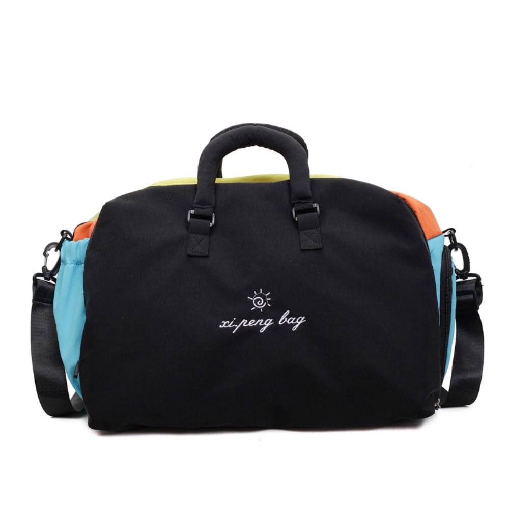 Travel Duffle Bag for Sports, Large Capacity Gym Bag with Shoes Compartment for Autumn Winter
