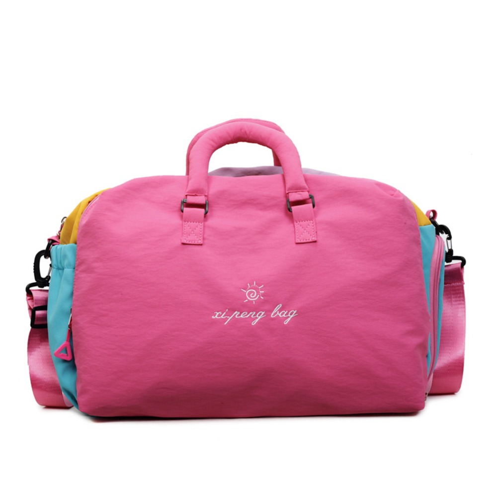 Travel Duffle Bag for Sports, Large Capacity Gym Bag with Shoes Compartment for Autumn Winter