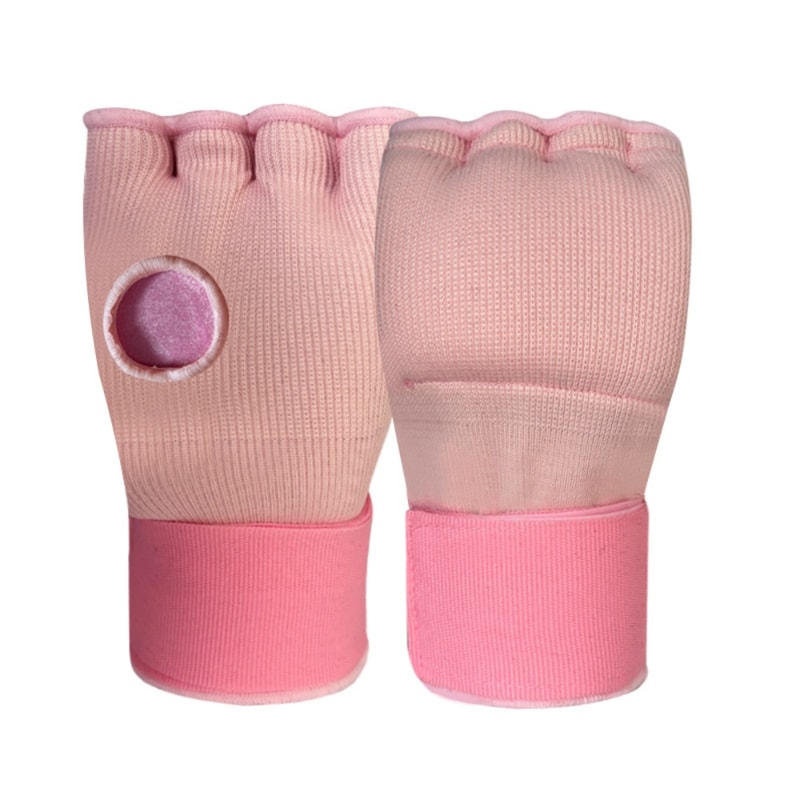 Gel Boxing Gloves, Breathable Thickened Sponge MMA Mitts, Long Wrist Strap for Muay Thai Training, Half Finger Punching