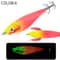 Webfoot Wood Shrimp Slow Sinking Lure with Luminous Sound Beads Artificial Octopus Fishing Bait