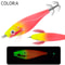 Webfoot Wood Shrimp Slow Sinking Lure with Luminous Sound Beads Artificial Octopus Fishing Bait