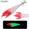 Webfoot Wood Shrimp Slow Sinking Lure with Luminous Sound Beads Artificial Octopus Fishing Bait